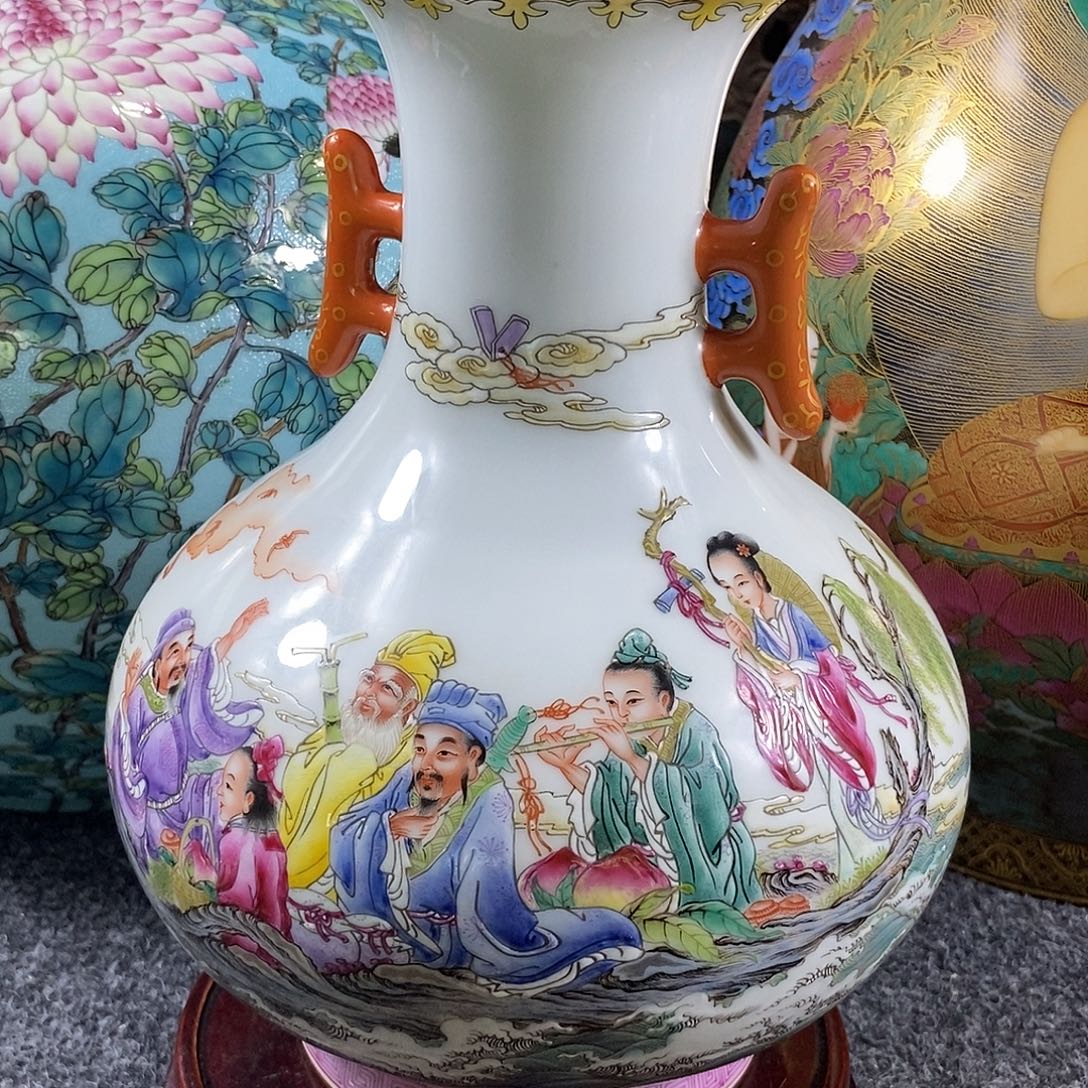 用***2其他手工手绘陶瓷摆件工艺品