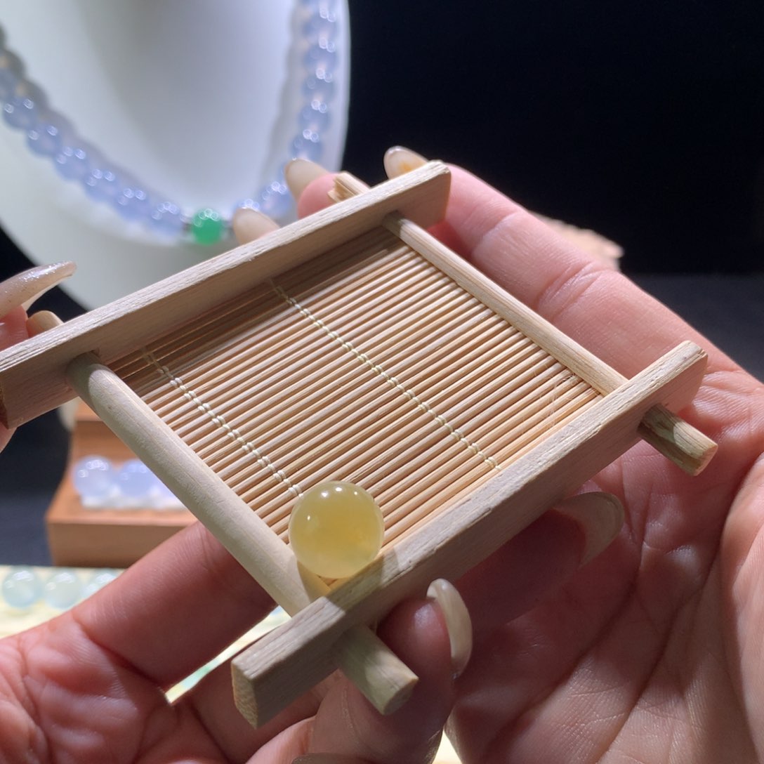 未镶嵌手串翡翠精品卡12黄