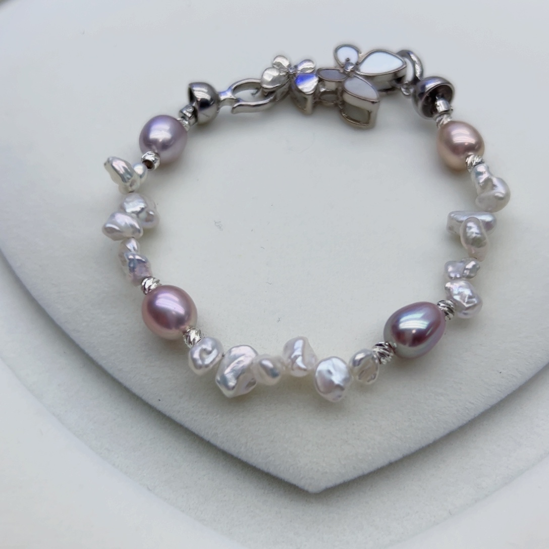 淡水珍珠耳饰未镶嵌