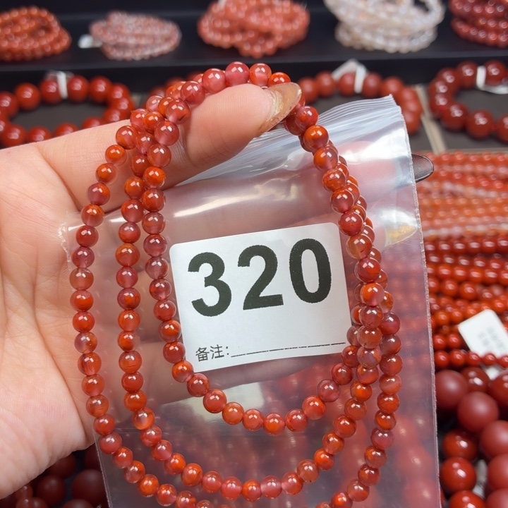 .***南红玛瑙未镶嵌项链