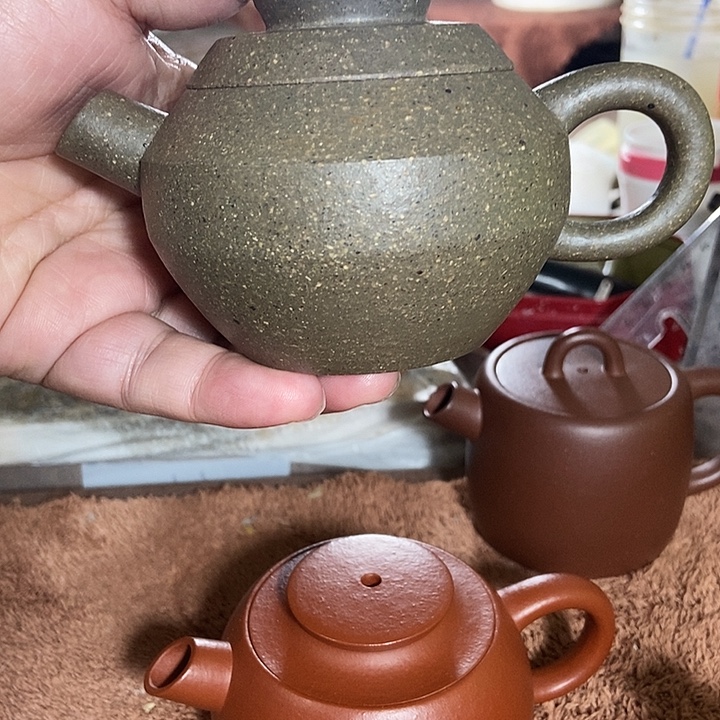 赵***生紫砂茶壶大口巨轮