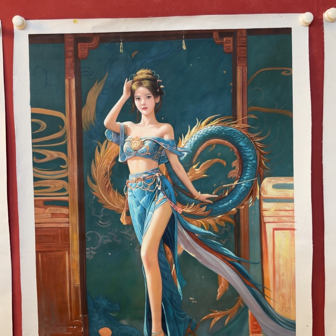 横款精品书画作品