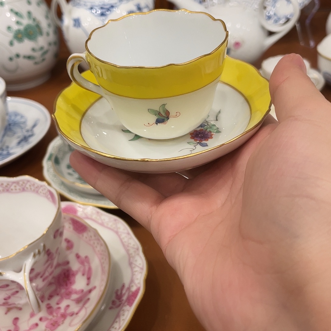 瓷片中古一等一杯一碟