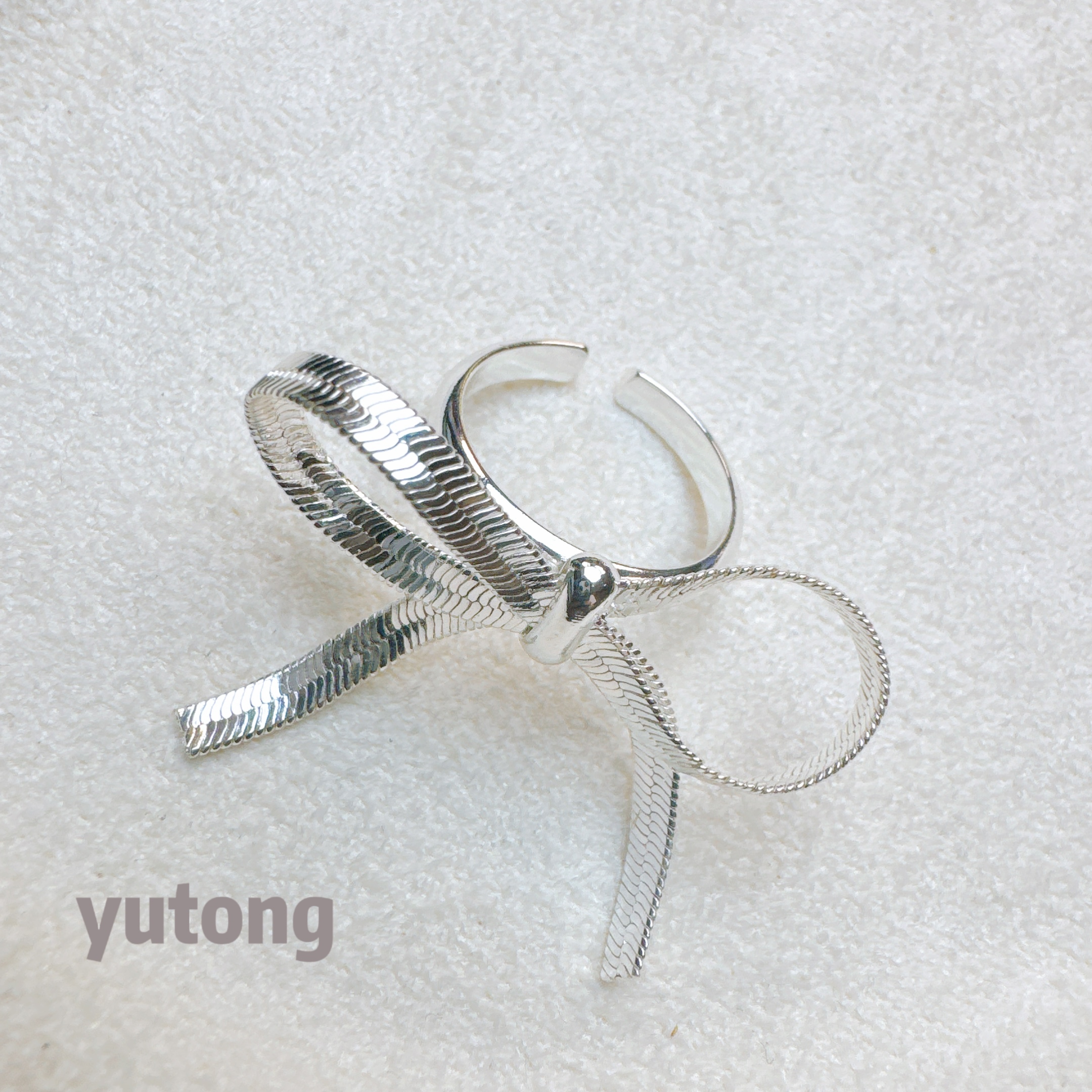 铜合金戒指 【雨桐轻奢饰品】设计款戒指CC01028