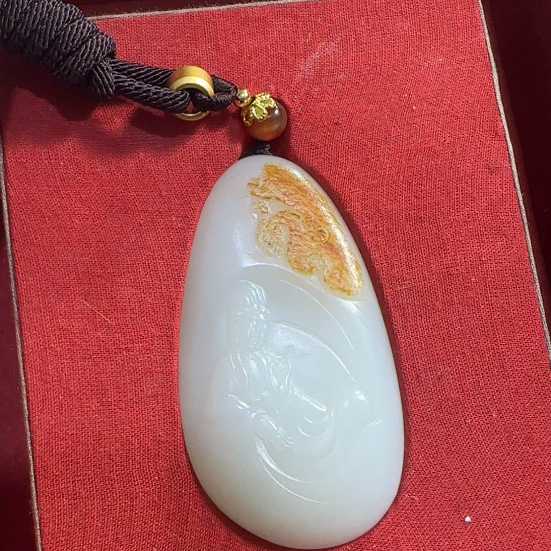 和田玉挂件未镶嵌