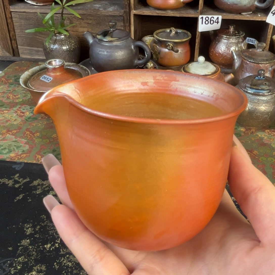 杯八***1柴烧茶器公道杯