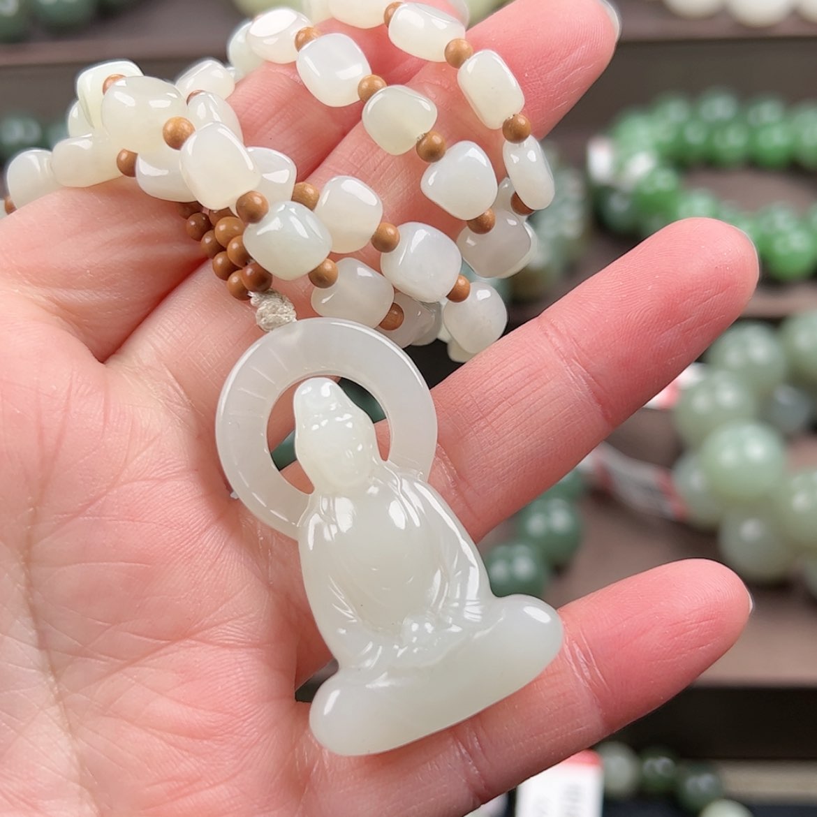 【闪购商品】和田玉未镶嵌颈饰