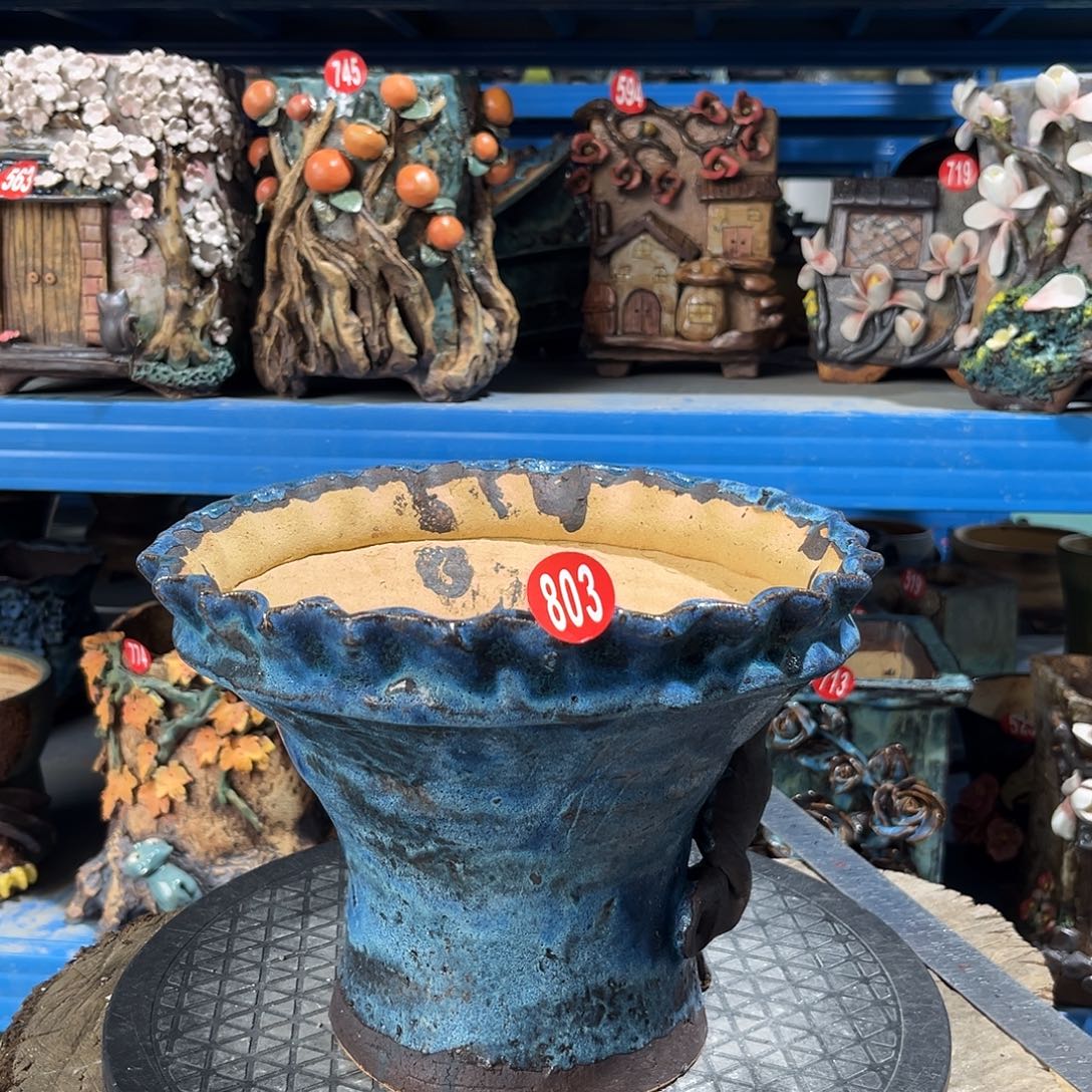 微瑕803 号陶然花器手工花盆