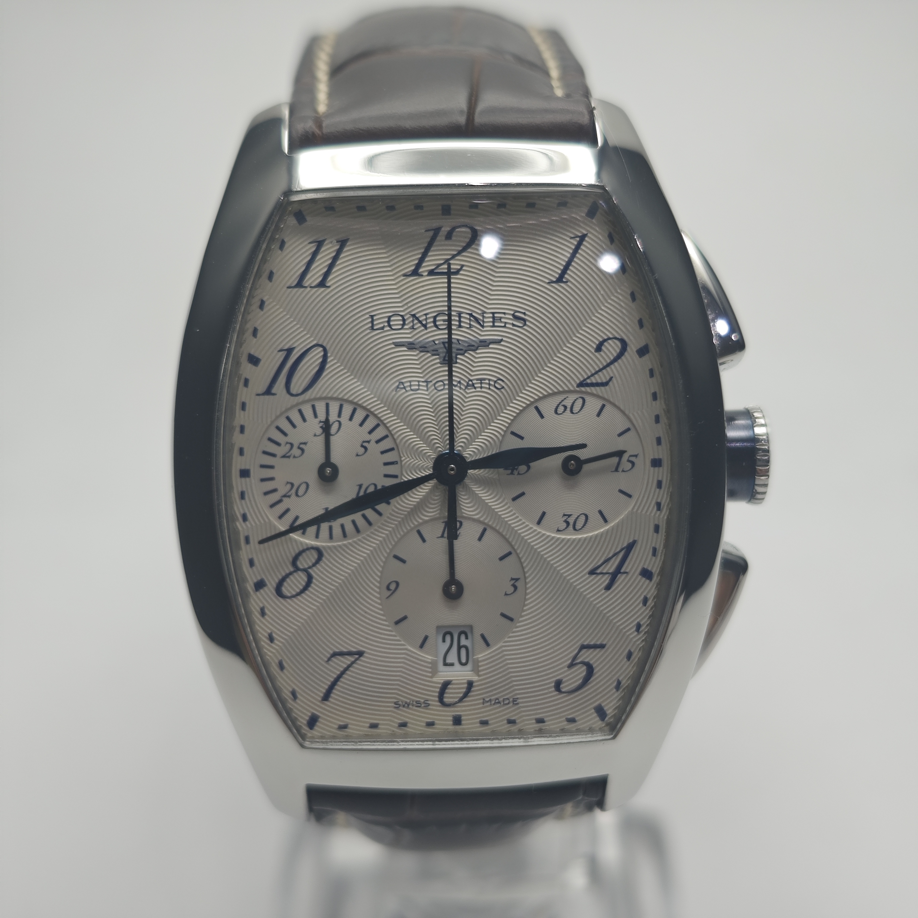 95新 Longines/浪琴 浪琴酒桶典藏表径35✘40mm工价23800