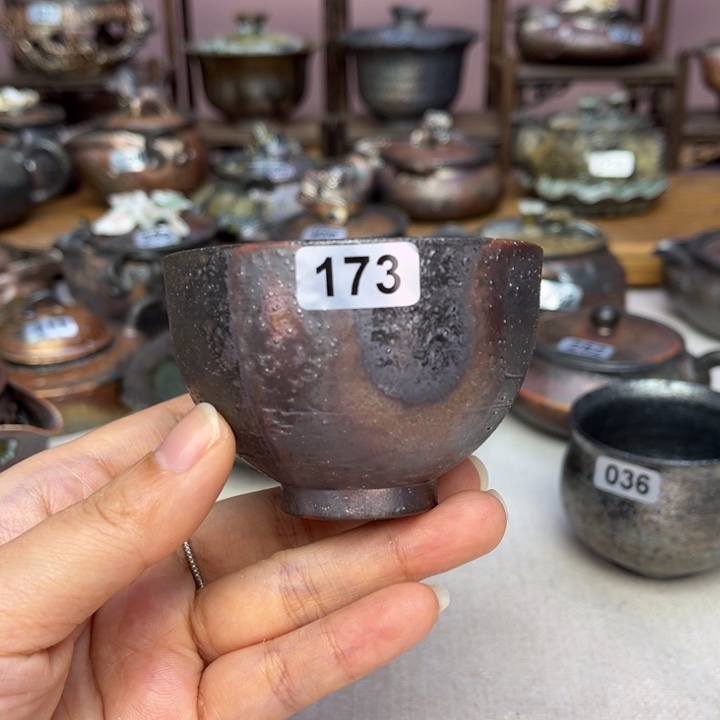 壶裸柴烧陶瓷茶具