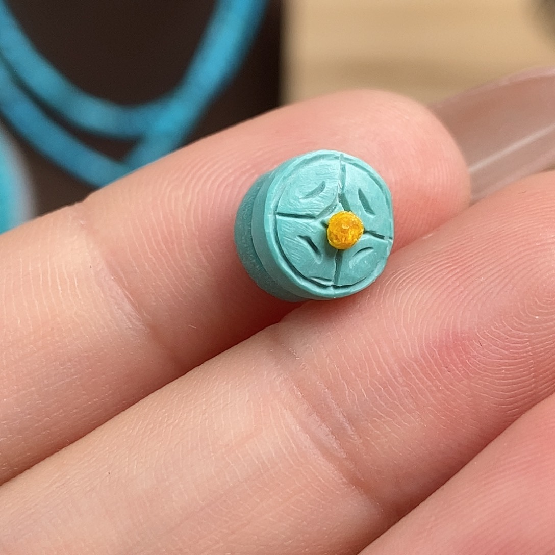 绿松石雕刻未镶嵌