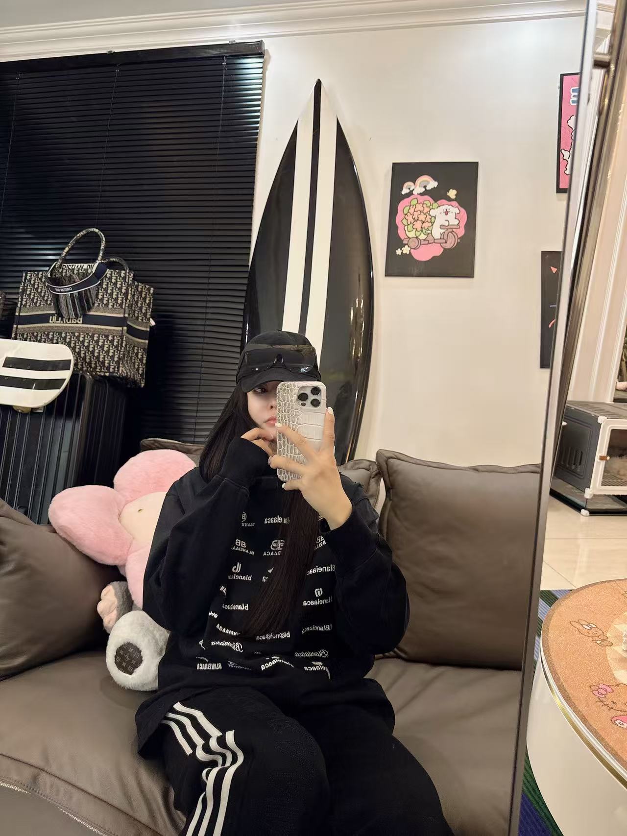 【可标乐经典款满背重工刺绣】百搭超帅！情侣款纯棉T恤