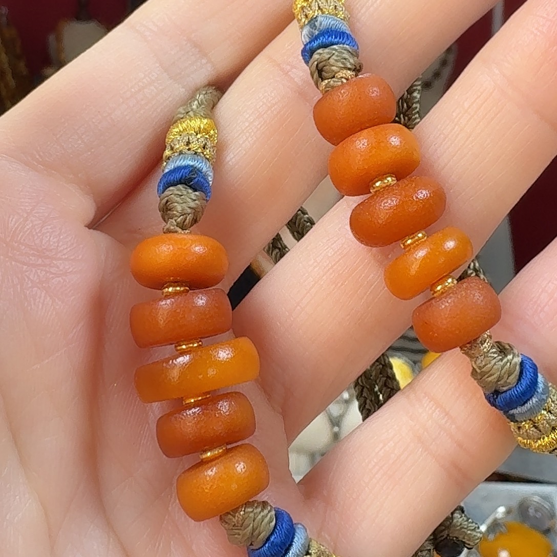 蜜蜡未镶嵌手链手绳多样发一