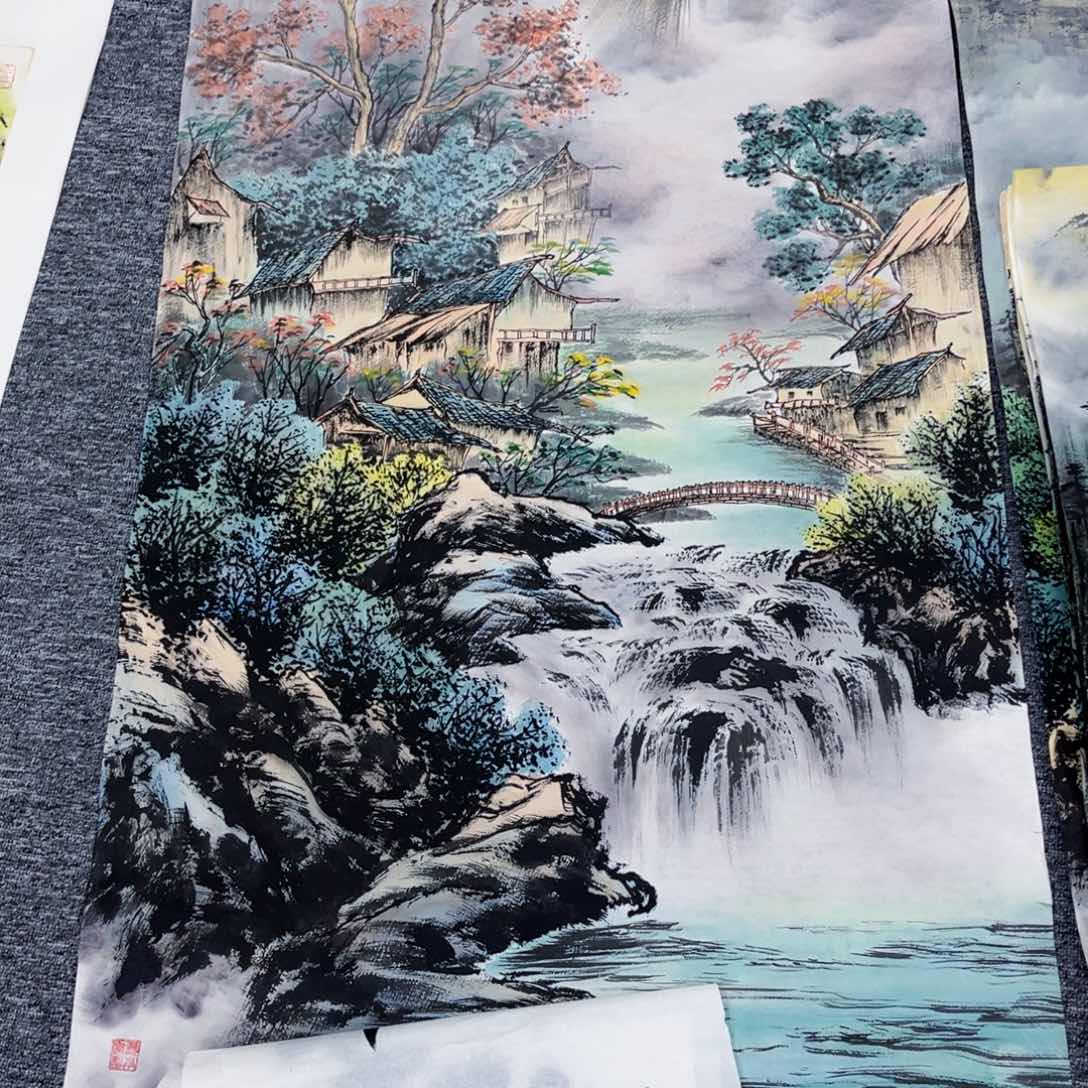 国画大*绘画艺术作品