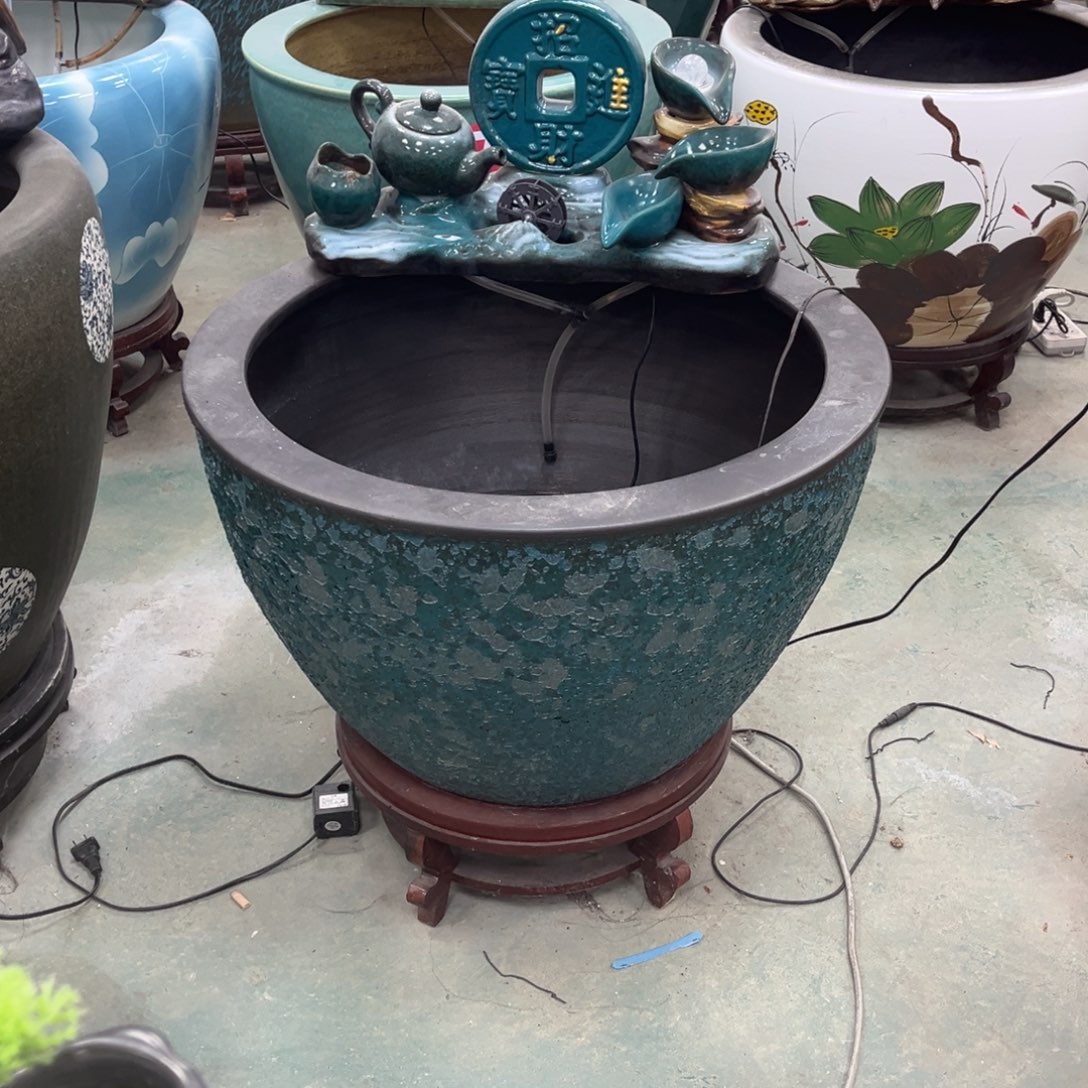 犟***种摆件陶直径63厘米一整套