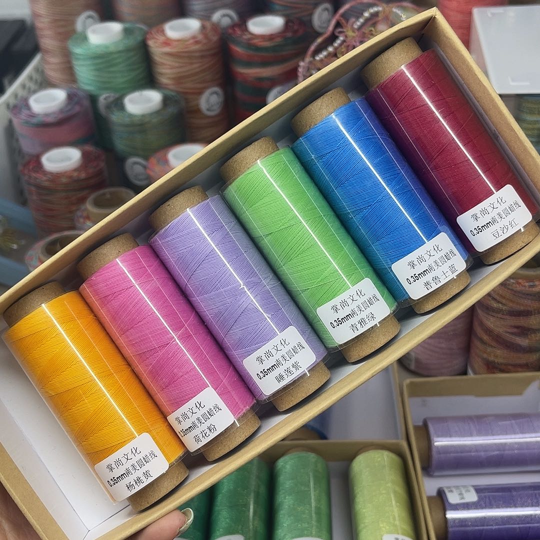 0.35南美圆蜡线套盒糖果色系