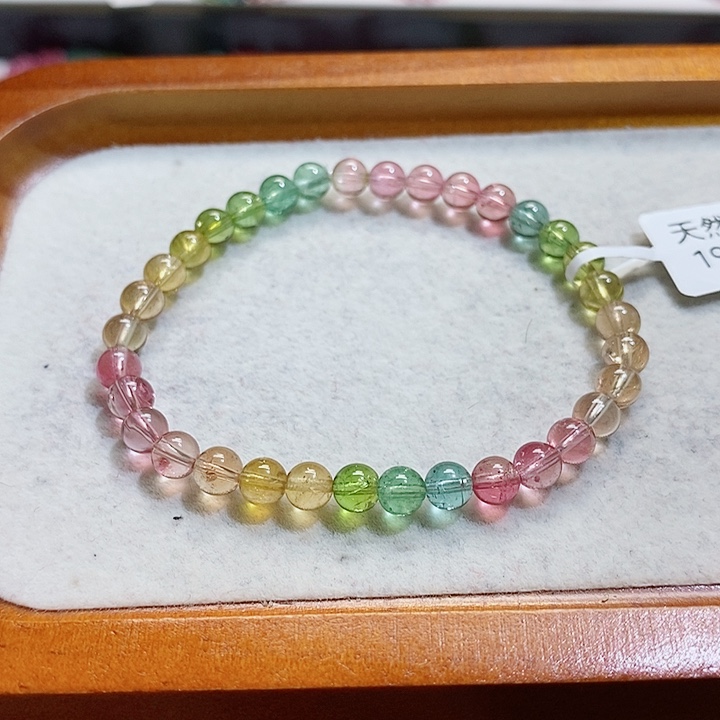 手链未镶嵌碧玺碧玺手串5.7