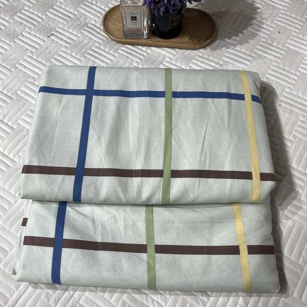 沐彩云棉双人被套200*230微瑕～H100