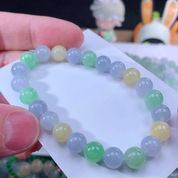 翡翠手链未镶嵌翡翠