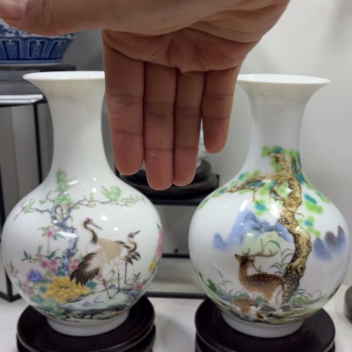 景德镇陶瓷花瓶摆件