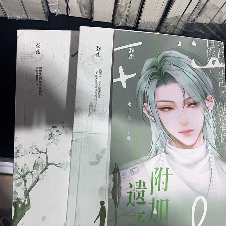 附加遗产全新全套两本带周边