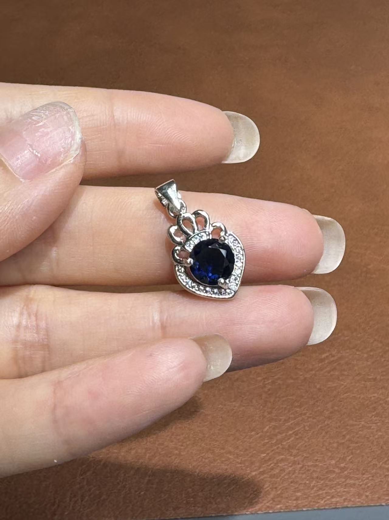 培育蓝宝石YX-典藏-尊享高奢-培育彩宝蓝宝-0175