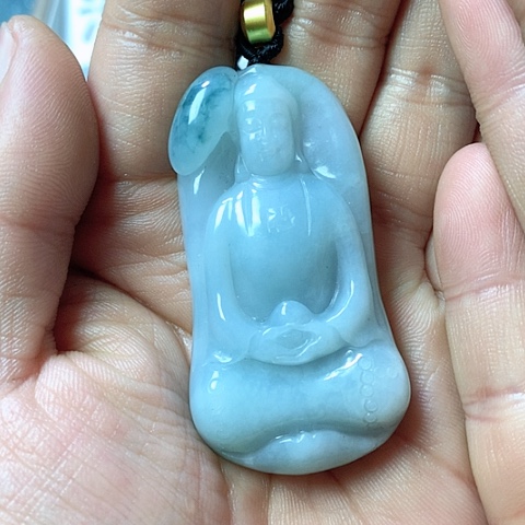 翡翠颈饰未镶嵌天然缅甸翡翠a货