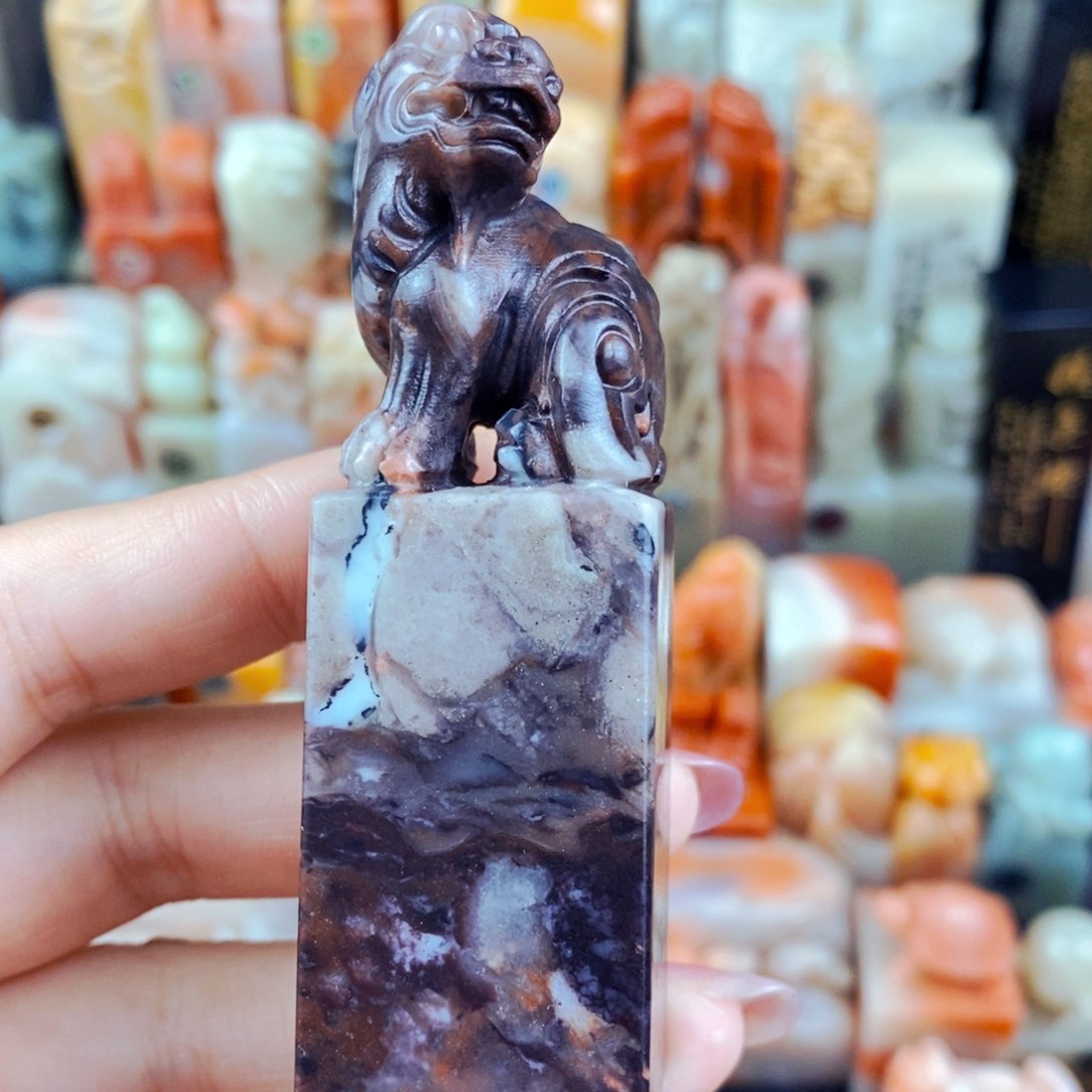 老挝石印石手工篆刻包邮包刻自定义内容