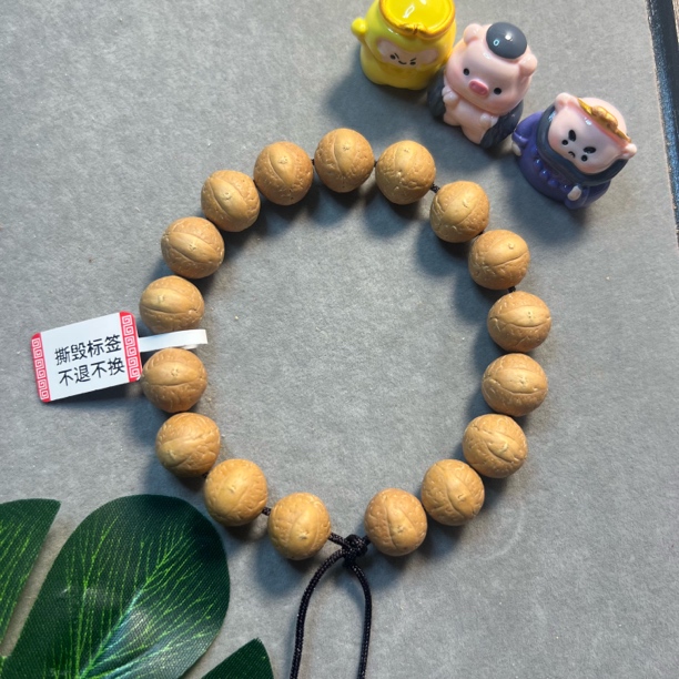 〖D13523〗25年13.5毫米尼泊尔凤眼菩提手串原生态文玩手串