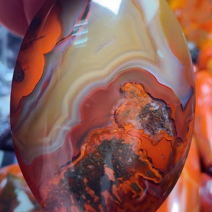 玛瑙/玉髓战国红玛瑙挂件未镶嵌