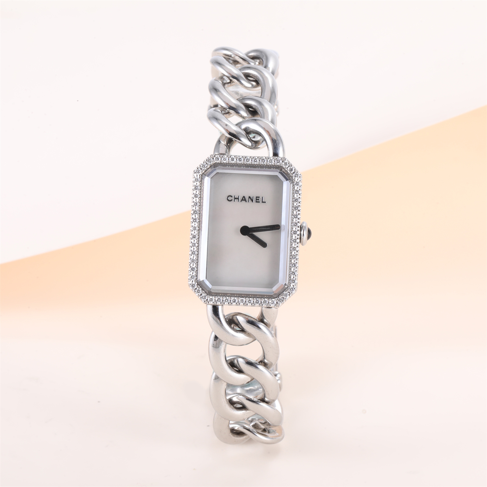 99新 Chanel/香奈儿 小花6欢 PREMIERE系列H3255石英腕表20x28mm