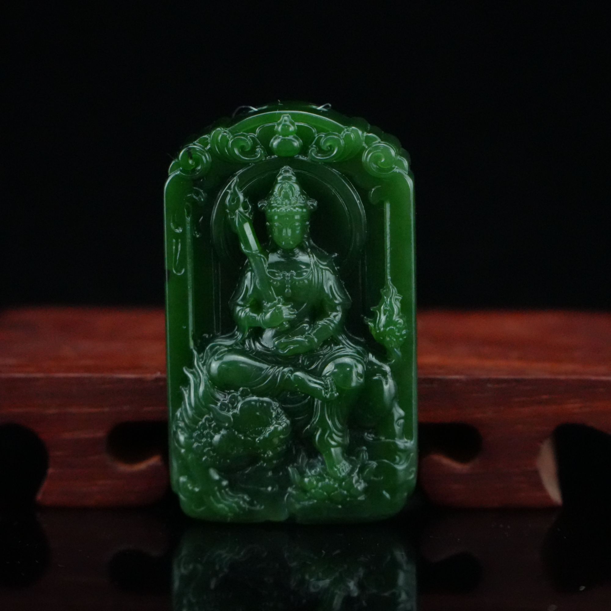 陆飞飞作/和田玉 文殊 /朵云轩 LFW3013YF