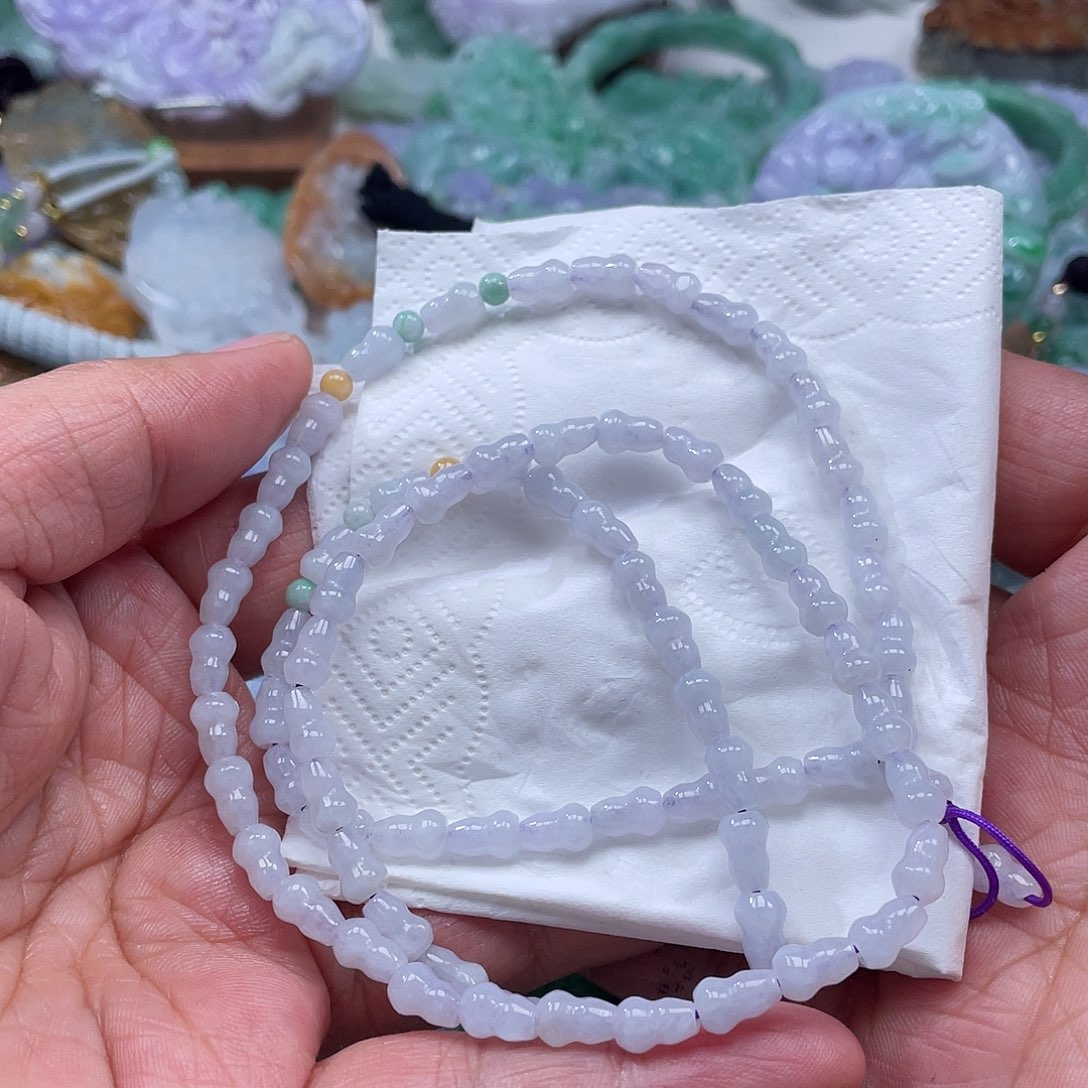 颈饰未镶嵌翡翠翡玉缘翡翠