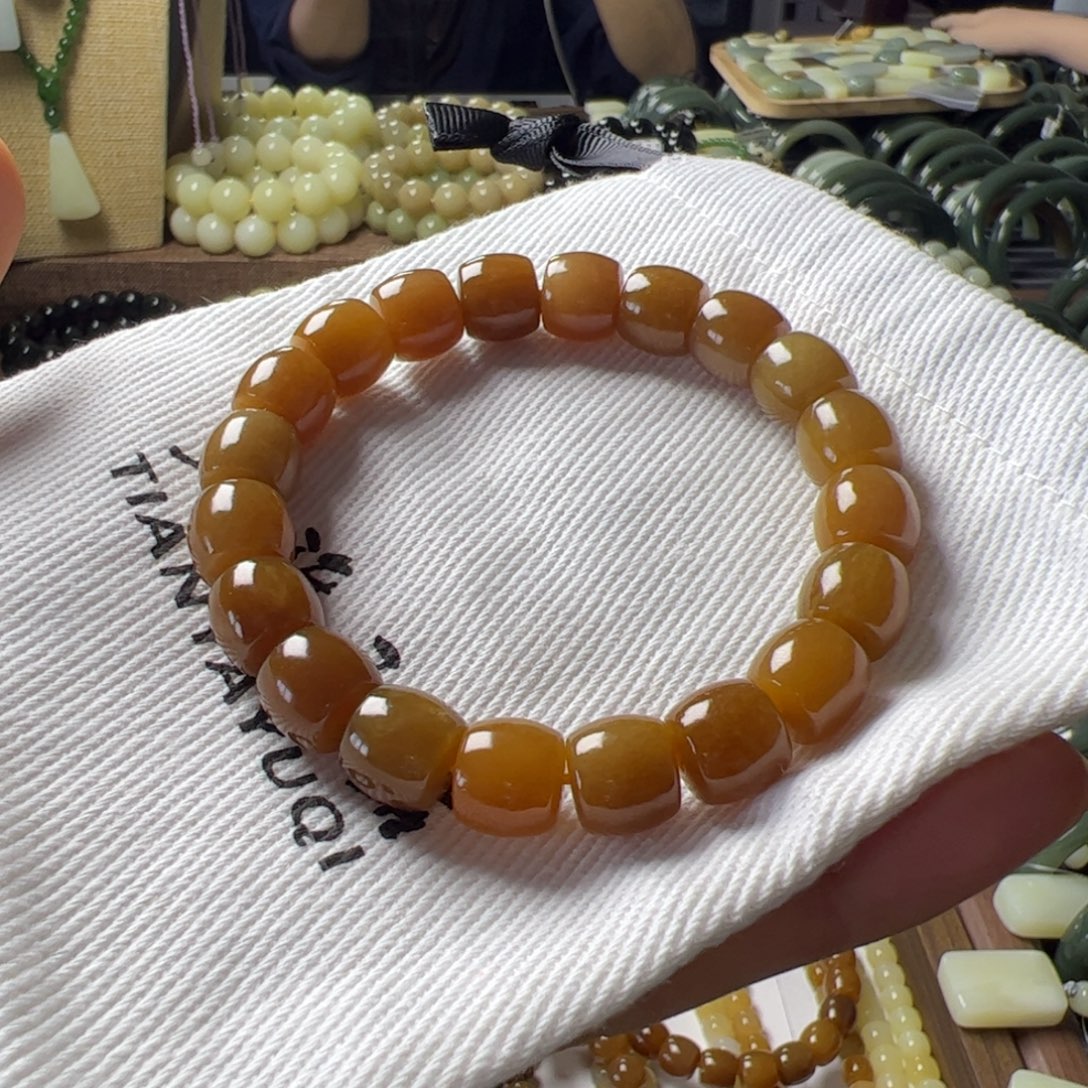 精***爱手链未镶嵌和田玉