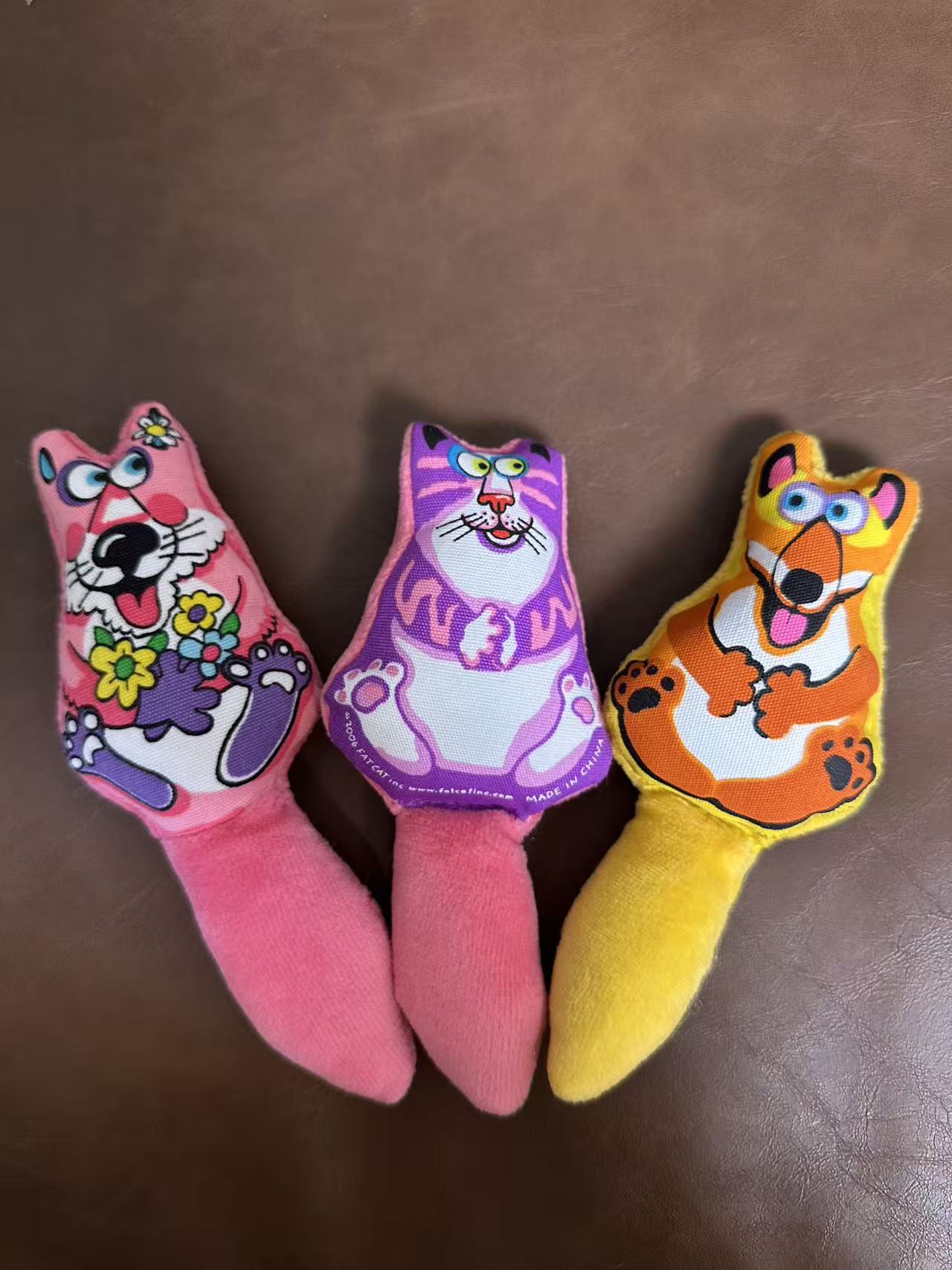 Fatcat肥猫品牌玩具狗狗玩具帆布一口叼小狗大狗中型犬发声耐咬