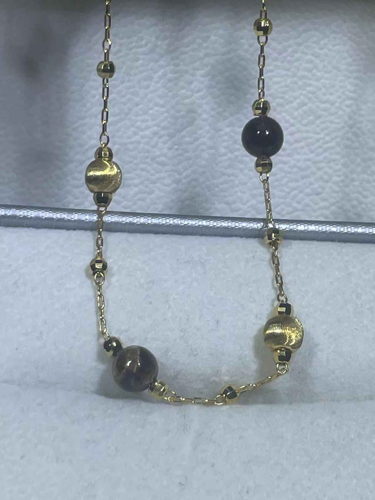 项链 【米米甄选 绚丽多彩】黄色项链JD-2408