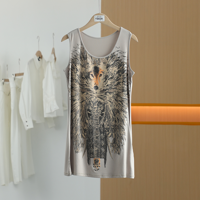 【上新7折-唐长老自营】货号Y0028女装夏新款女装简约百搭背心YL