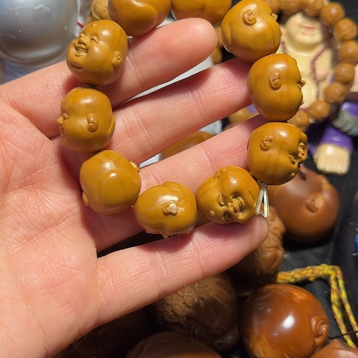 手串/手链橄榄核十分开心