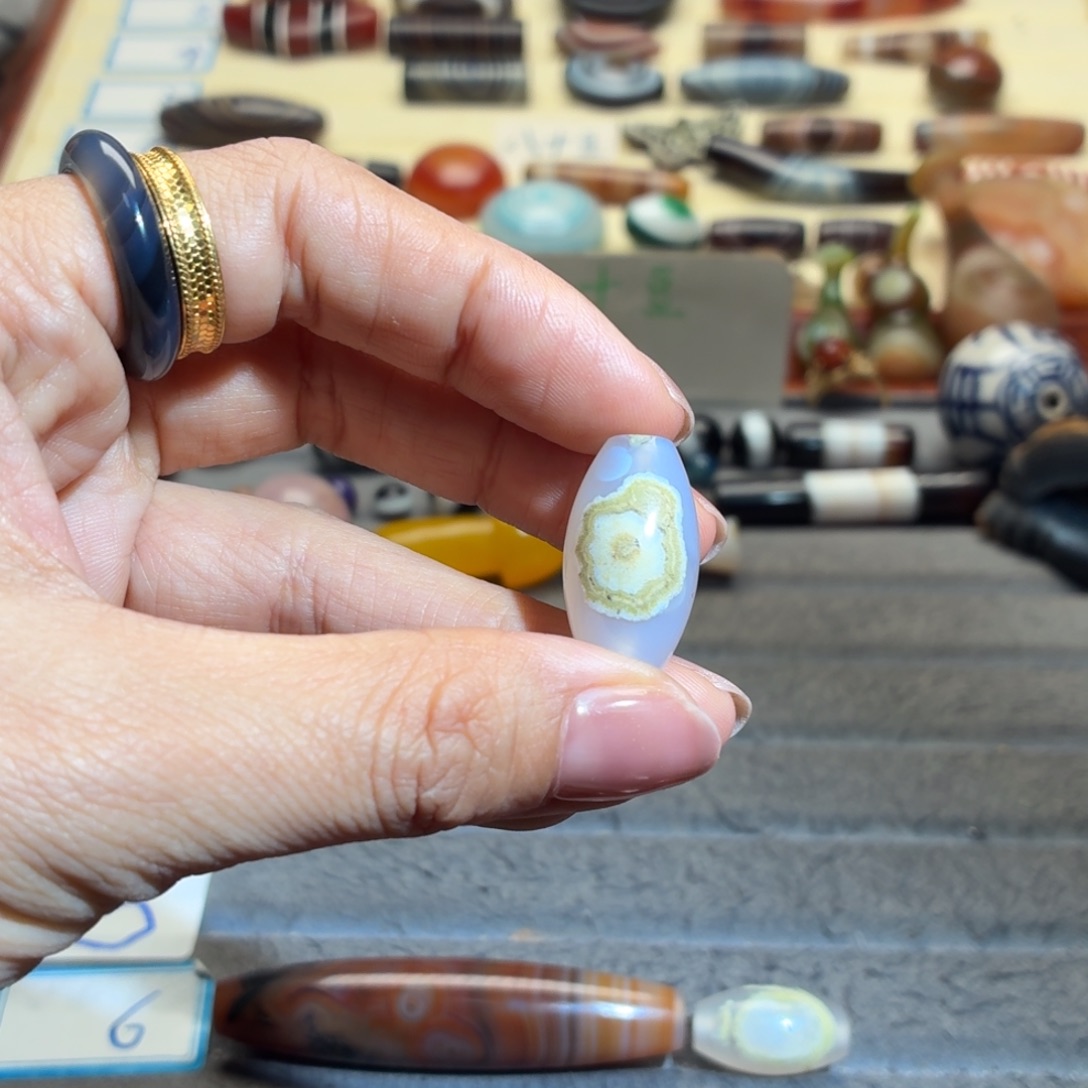 酷***酷玛瑙/玉髓合金颈饰