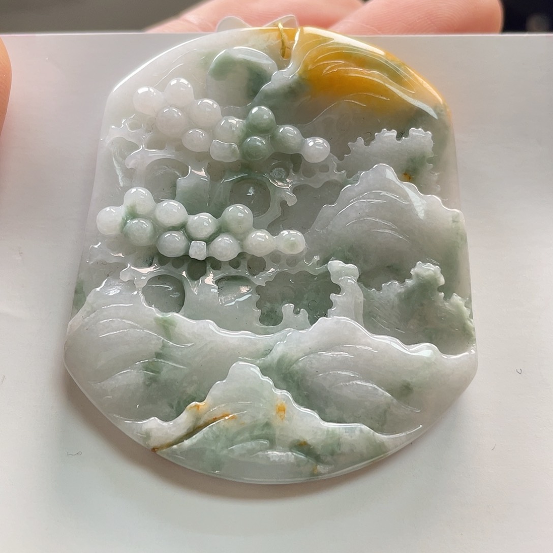 翡翠吊坠(不含链)未镶嵌