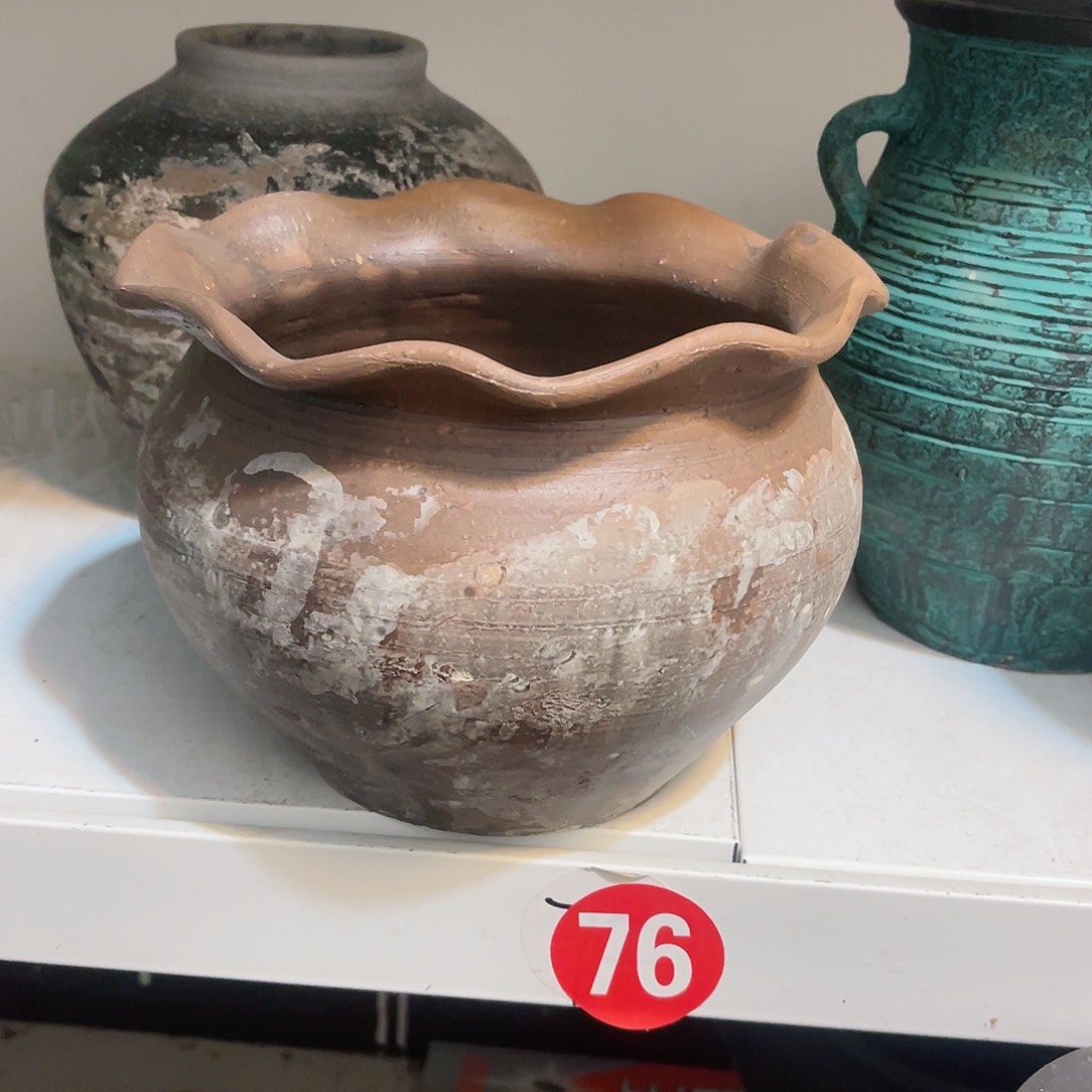 红陶带孔带孔口径19高度16