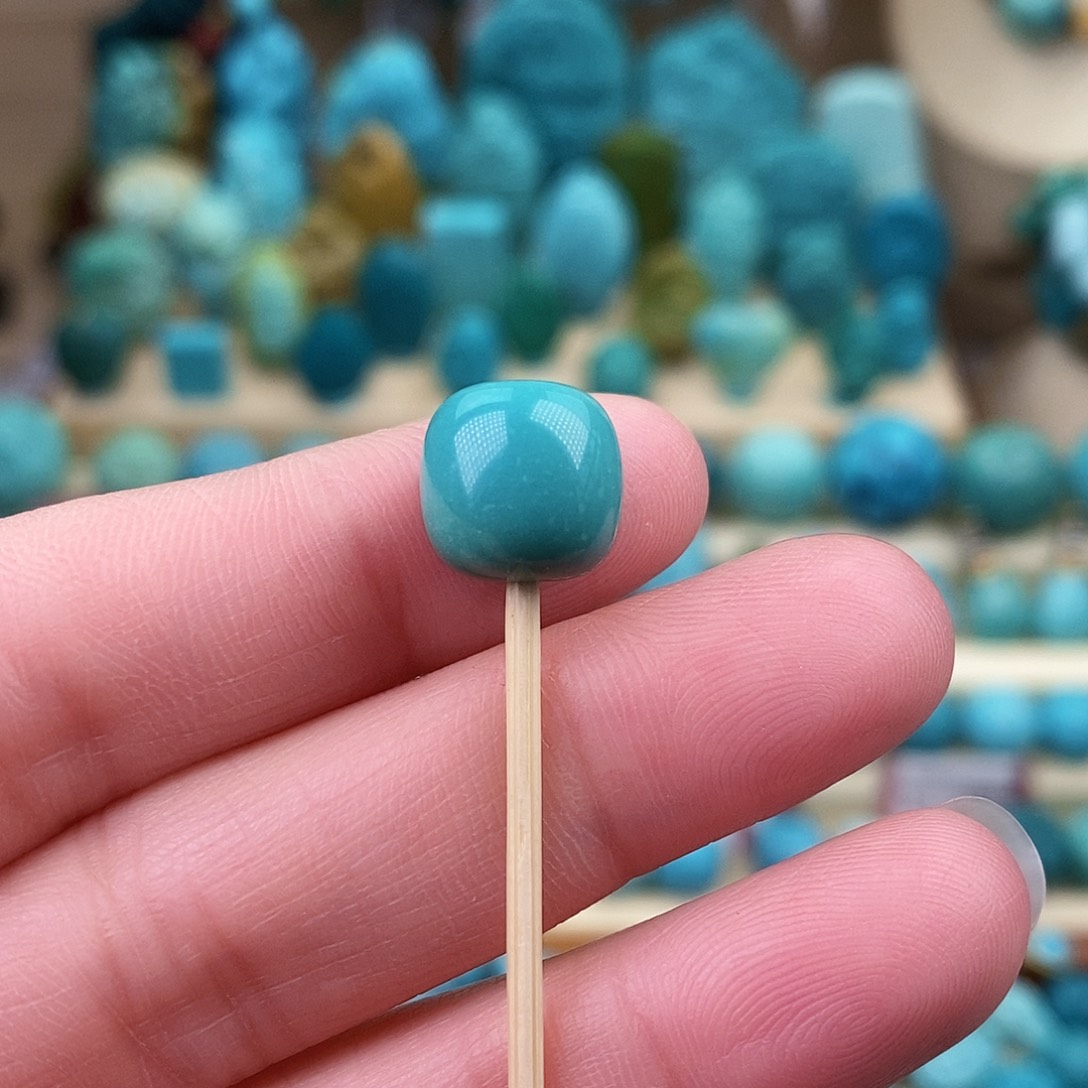 绿松石珠宝奇石未镶嵌