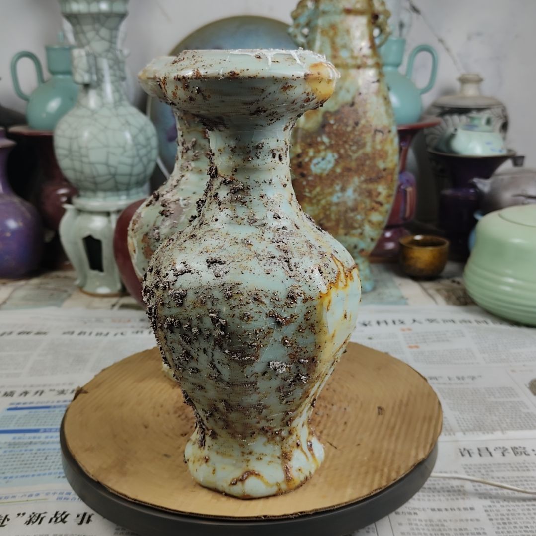 瓷片自选器型官窑生锈瓷瓷瓷