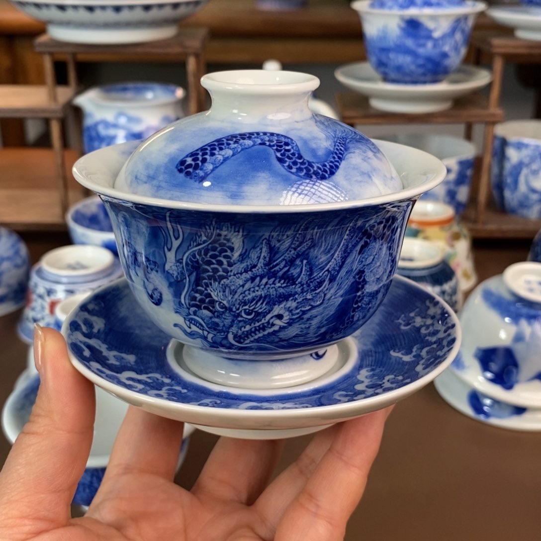 景德镇陶瓷手工手绘