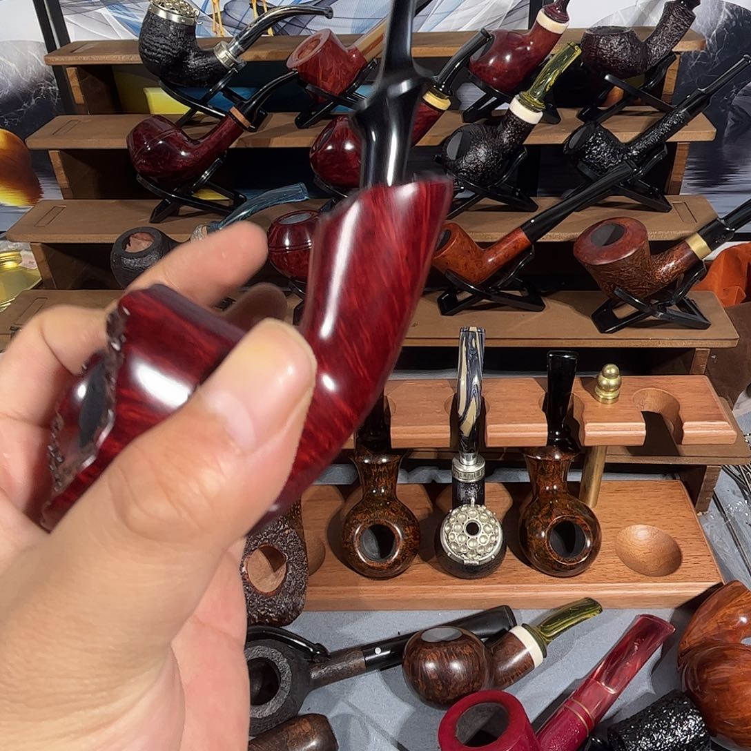 石楠木双瘤皮烟斗
