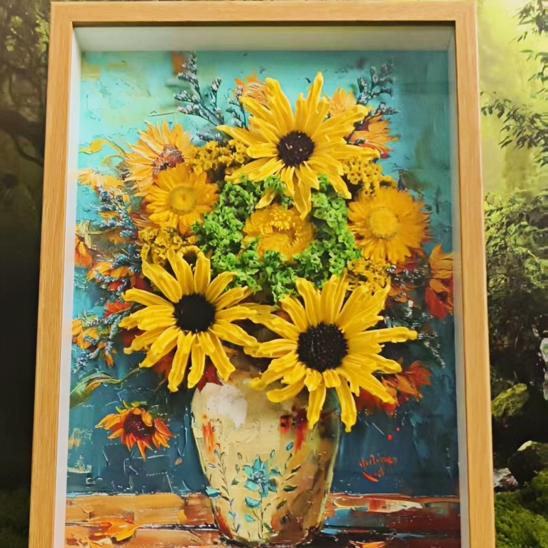 【花瓶系】永生花画框相框手工Diy成品家居装饰客厅背景墙艺术品