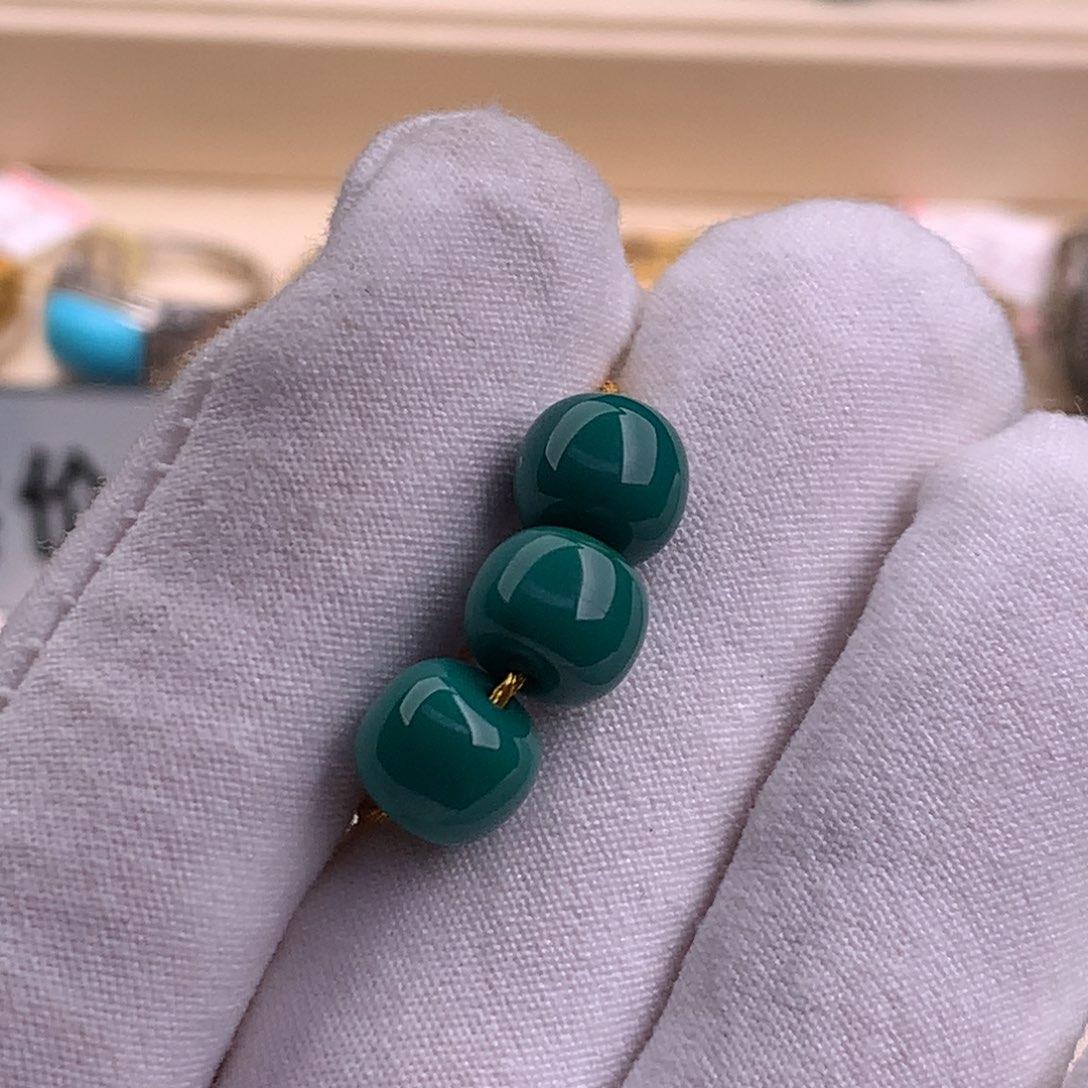 绿松石珠宝奇石未镶嵌小*