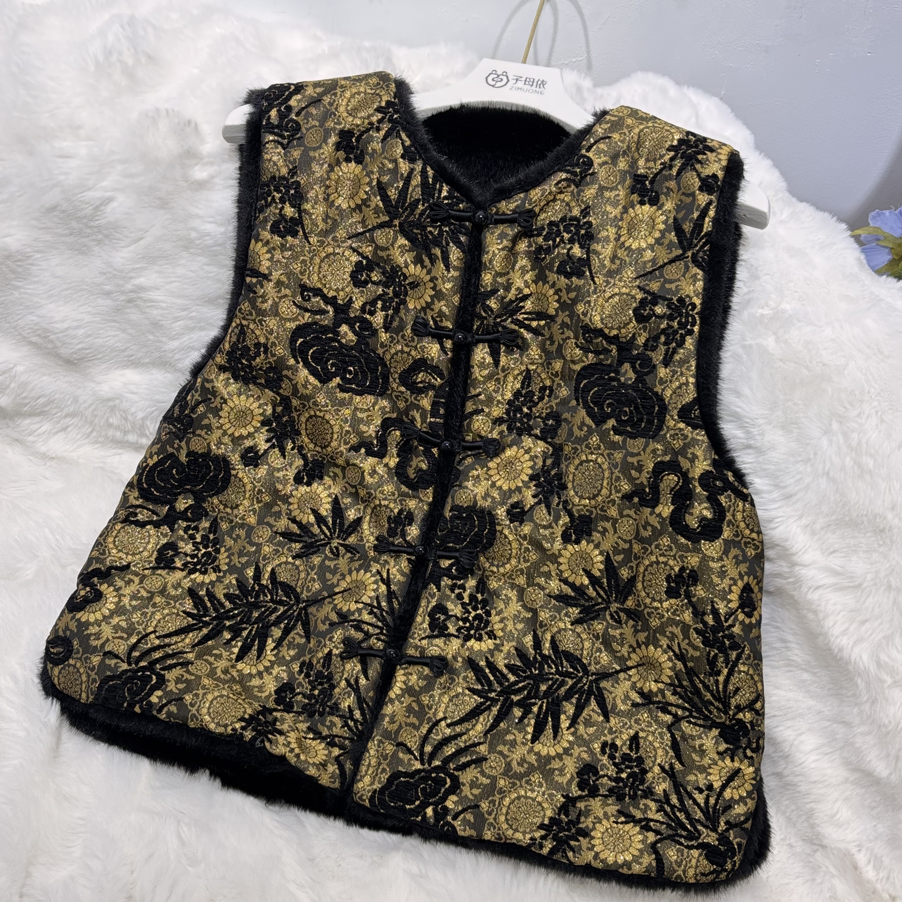 新中式马甲25407QMF2521