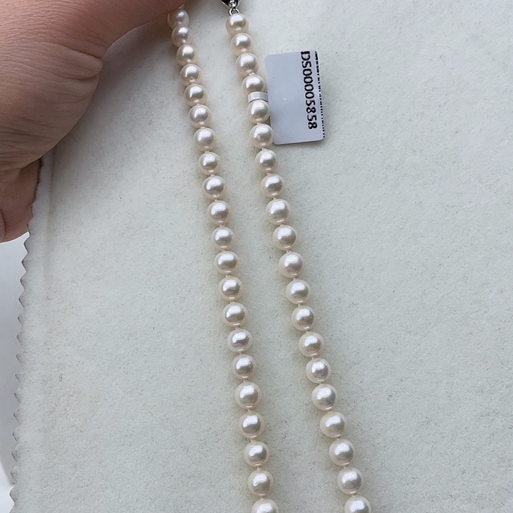 淡水珍珠颈饰银S925镶嵌卡7➕高品捡漏极光澳绿➕金属光