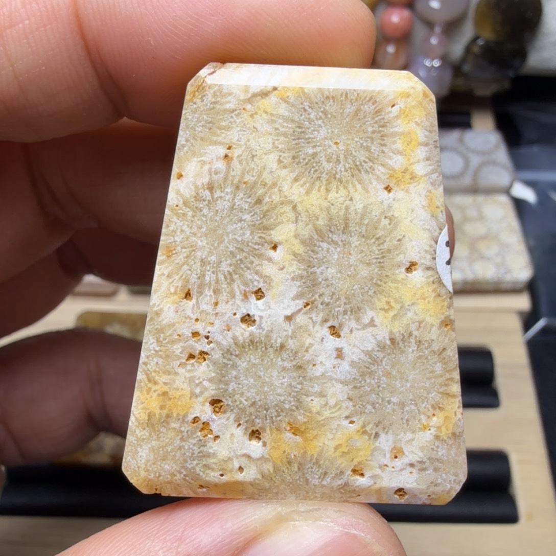 硅化玉未镶嵌天然有机玉石保真色